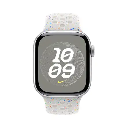 Apple Watch 40mm Pure Platinum Nike Sport Band - S/M