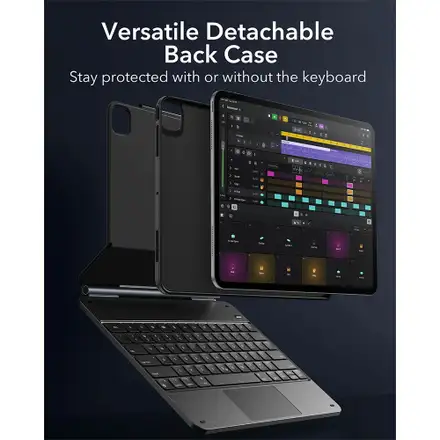 ESR klávesnica Rebound Magnetic Keyboard Case pre iPad Pro 13" M4 2024 Eng - Black