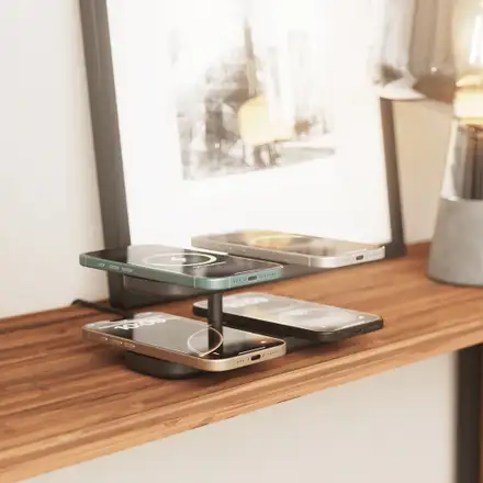 ZENS Quattro Wireless Charger Pro 4 Black