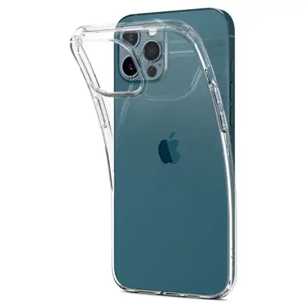 Spigen kryt Liquid Crystal pre iPhone 12/12 Pro - Crystal Clear
