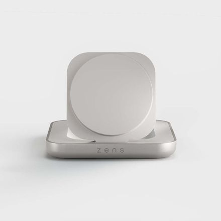 ZENS Qi2 Magnetic Nightstand charger White