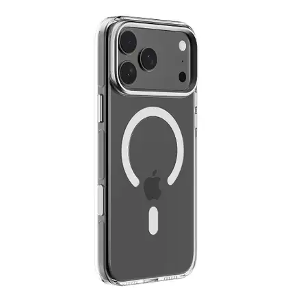 Devia kryt Crystal Shockproof Magnertic Case pre iPhone 17 Pro Max - Clear
