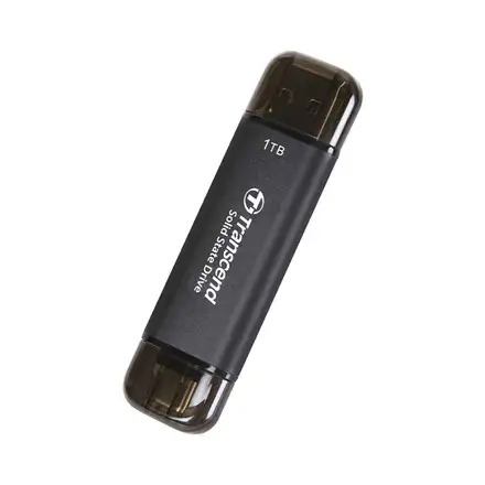 Transcend SSD 1TB ESD310C USB 3.2 Gen 2x1 - Black