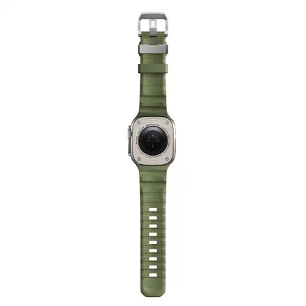 Nomad remienok Rocky Point Band pre Apple Watch 46/49mm - Forest/Natural
