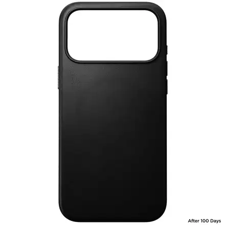 Nomad kryt Modern Leather Case Magsafe pre iPhone 17 Pro Max - Black