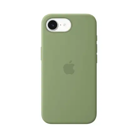 iPhone 17e Silicone Case with MagSafe – Svetlo machová