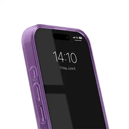 iDeal Fashion Clear Case MagSafe iPhone 16 Amethyst Mist
