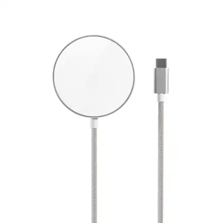 iStores by Epico UltraBase Qi2 Mag+ bezdrôtová nabíjačka EO50 - strieborná