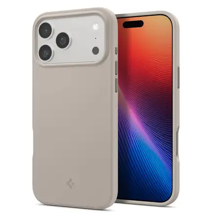 Spigen kryt Silicone Fit Magsafe pre iPhone 17 Pro Max - Stone