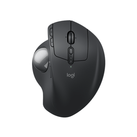 Logitech MX Ergo S - pokročilý bezdrôtový trackball - grafitový