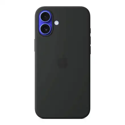 iPhone 16 Plus Silicone Case with MagSafe - Black