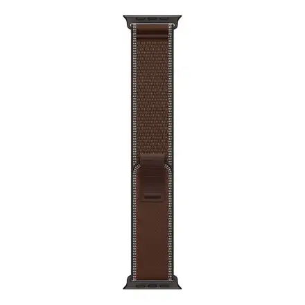 Apple Watch 49mm Dark Umber Trail Loop - S/M - Black Titanium Finish