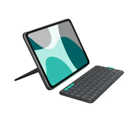 Logitech FLIP FOLIO pre iPad Pro 11"(M4), iPad Air 11"(M2+M3), iPad Air (5.gen.), US, grafitová