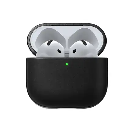 Nomad puzdro Leather Case pre Apple Airpods 4/5 - Black