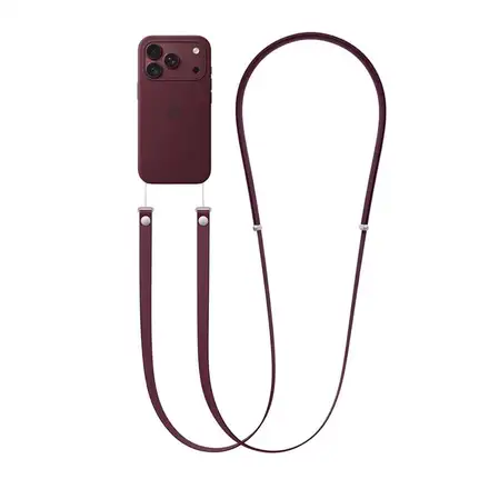 Crossbody Strap – Burgundy