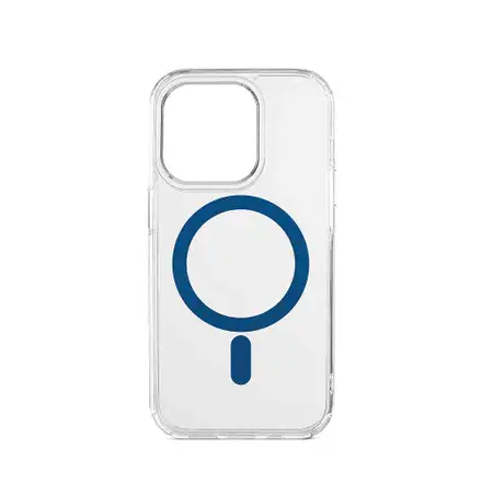 Aiino - Frozen Case with magnet for iPhone 15 Pro Max - Blue