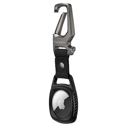 Spigen puzdro Rugged Armor Case pre AirTag - Black