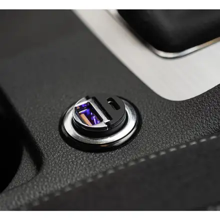 FIXED Autonabíjačka s USB-C a USB-A výstupom, PD30W - čierna