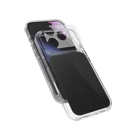 Epico Tile Mag+ Case iPhone 17 Pro/18 Pro Qi2 & MagSafe kompatibilný - čierna
