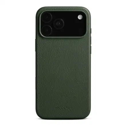 Woolnut Leather Case for iPhone 17 Pro Max - Green