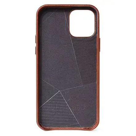 Decoded kryt Leather Backcover pre iPhone 12 mini - Brown