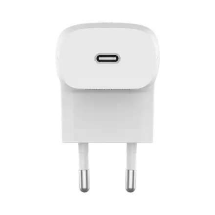 Belkin 20W PD 3.1 USB-C Wall Charger + USB-C/USB-C kábel 1m - White