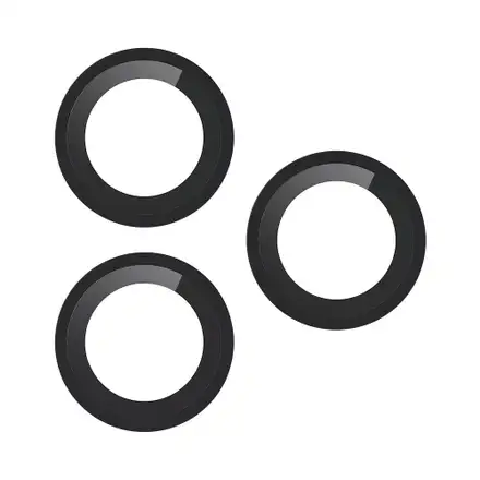 Devia Peak Series Lens Protector pre iPhone 16 Pro/16 Pro Max - Dark Black