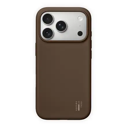 iDeal Silicone Case MagSafe iPhone 17 Pro Max / 18 Pro Max Mocha Mousse