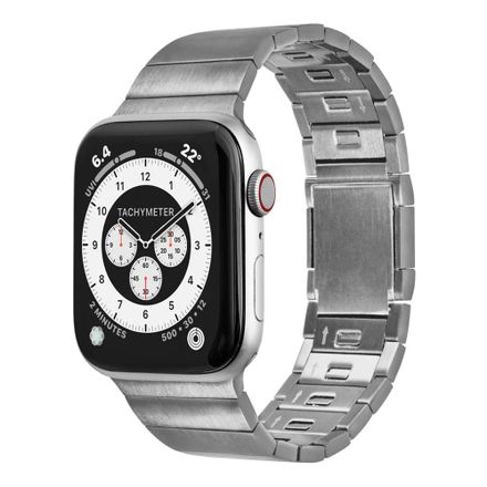 LAUT remienok Links 2 pre Apple Watch 44-49mm - Silver