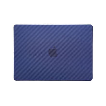 Devia kryt Carbon Fiber Hard Jacket pre Macbook Pro 13" 2020/2022 - Peony Blue
