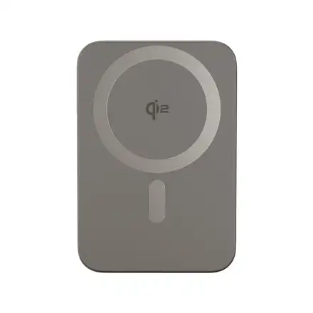 iStores by Epico UltraPack EM51 Qi2 5000 Slim Mag+ Powerbanka - titanová