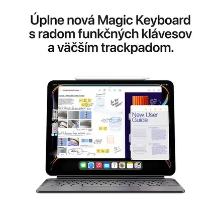 iPad Pro 13" Wi-Fi 256GB štandardné sklo - Kozmický čierny (2024) *Vystavený*