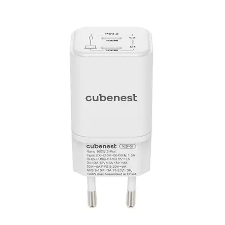 Cubenest PD Nano Adapter 100W - biela