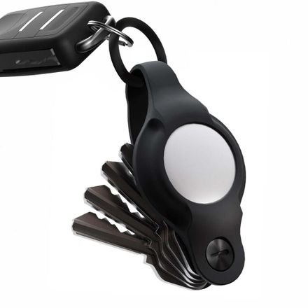 KeySmart Air Flex s púzdrom pre AirTag - čierny silikón