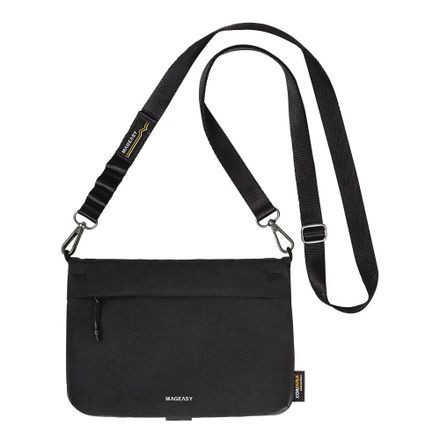 SwitchEasy Sacoche Utility Crossbody Bag + Strap Phone Lanyard 20mm 2L - Graphite Black