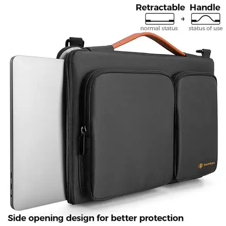 TomToc taška Versatile A42 pre Macbook Pro 14" M1/M2/M3 - Black