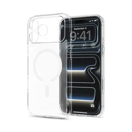 Spigen kryt Ultra Hybrid Magsafe pre iPhone 18 Pro - Frost White