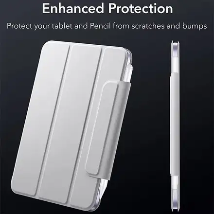 ESR puzdro Rebound Magnetic Case pre iPad mini 8.3" 2021/2024 - Silver