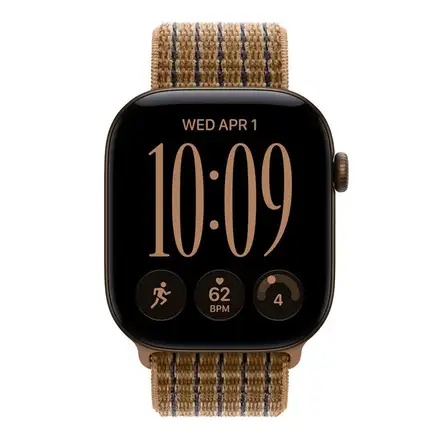 Apple Watch 46mm Light Umber Plaid Sport Loop