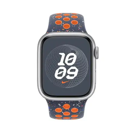 Apple Watch 41mm Blue Flame Nike Sport Band - S/M