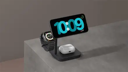 ZENS 4-in-1 MagSafe + Watch Wireless Charging Station