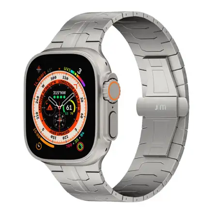 Just Mobile remienok Watch Band pre Apple Watch Ultra - Titanium