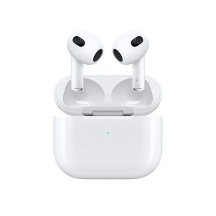 Apple AirPods (3. generácie) s Lightning nabíjacím puzdrom *Renovovaný*