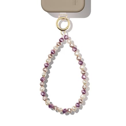 iDeal Phone Wristlet Strap Moonlit Plum Pearl