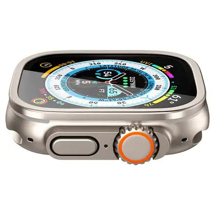 Spigen ochranné sklo Glas.tR Slim Pro pre Apple Watch Ultra - Titanium