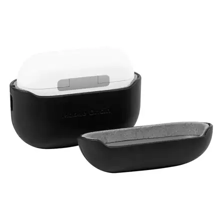 Mobile Origin puzdro Leather case pre Airpods Pro 2 - Black