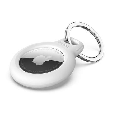 Belkin puzdro Secure Holder with Key Ring pre AirTag - White