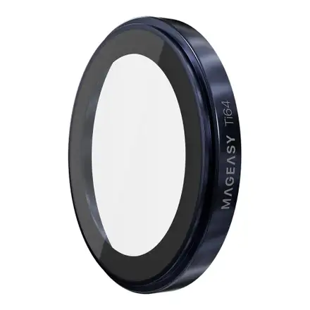 SwitchEasy Lenz Sapphire Camera Lens Protector pre iPhone 17 Pro/17 Pro Max - Titanium Midnight