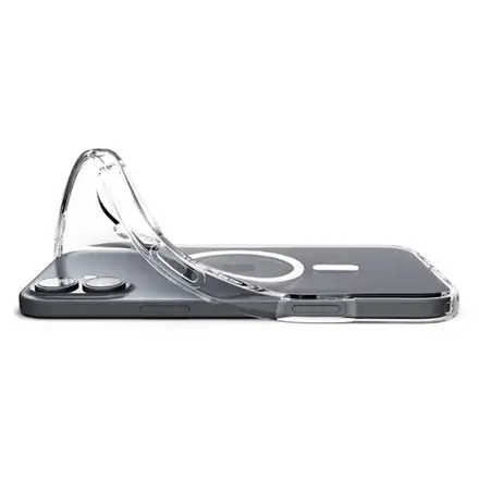 Spigen kryt Liquid Crystal MagSafe pre iPhone 16 - Crystal Clear