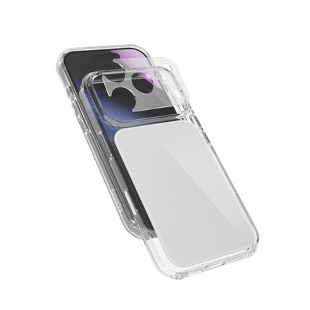 Epico Tile Mag+ Case iPhone 17 Pro/18 Pro Qi2 & MagSafe kompatibilný - šedá